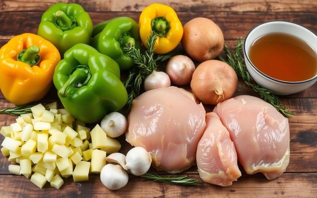 Chicken Potato Crock Pot Ingredients