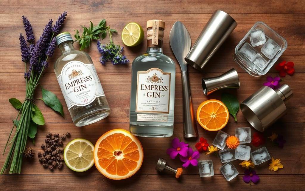 Empress Gin cocktail ingredients