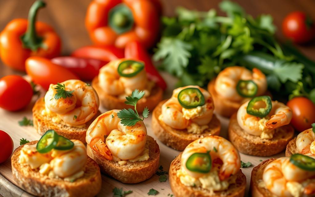 cajun canapés