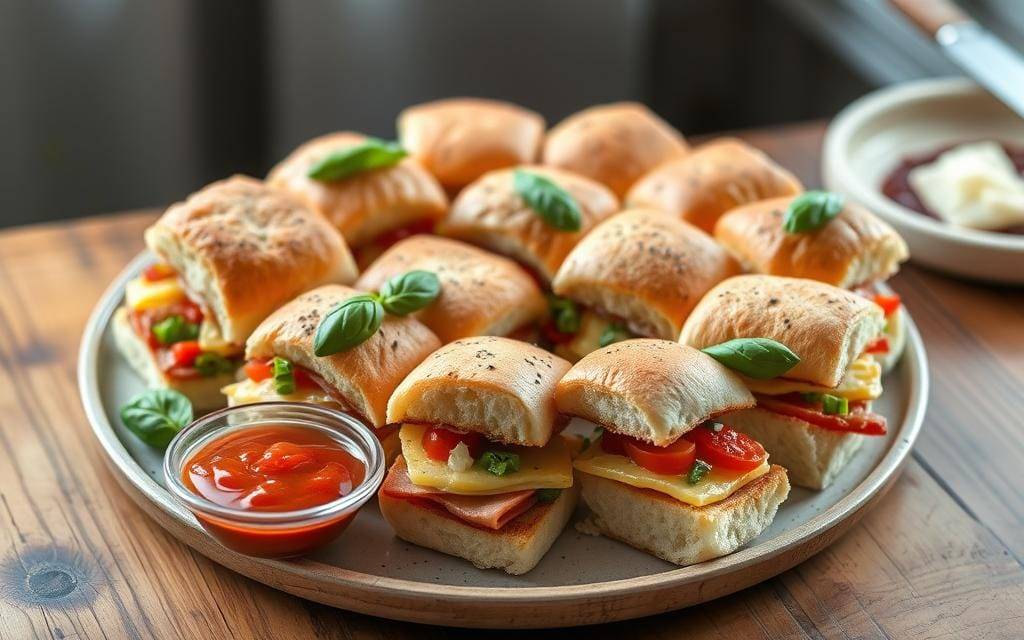 chopped italian sliders