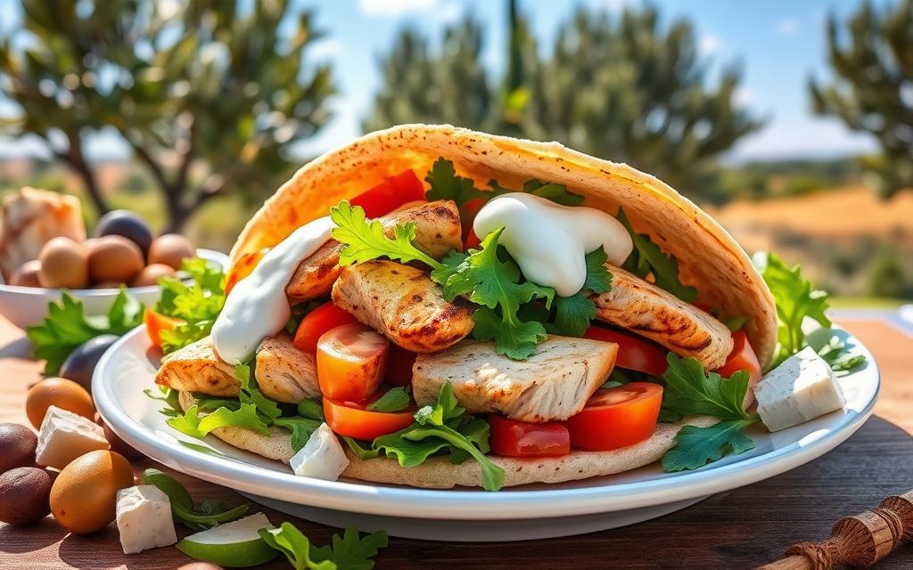 healthy chicken pita benefits