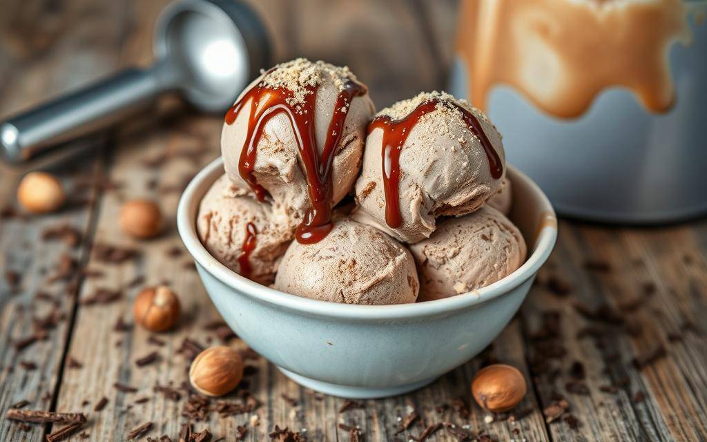 homemade ice cream