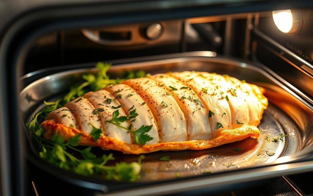 thin chicken breast in oven