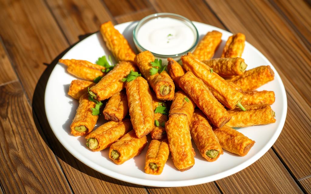 fried okra side dish